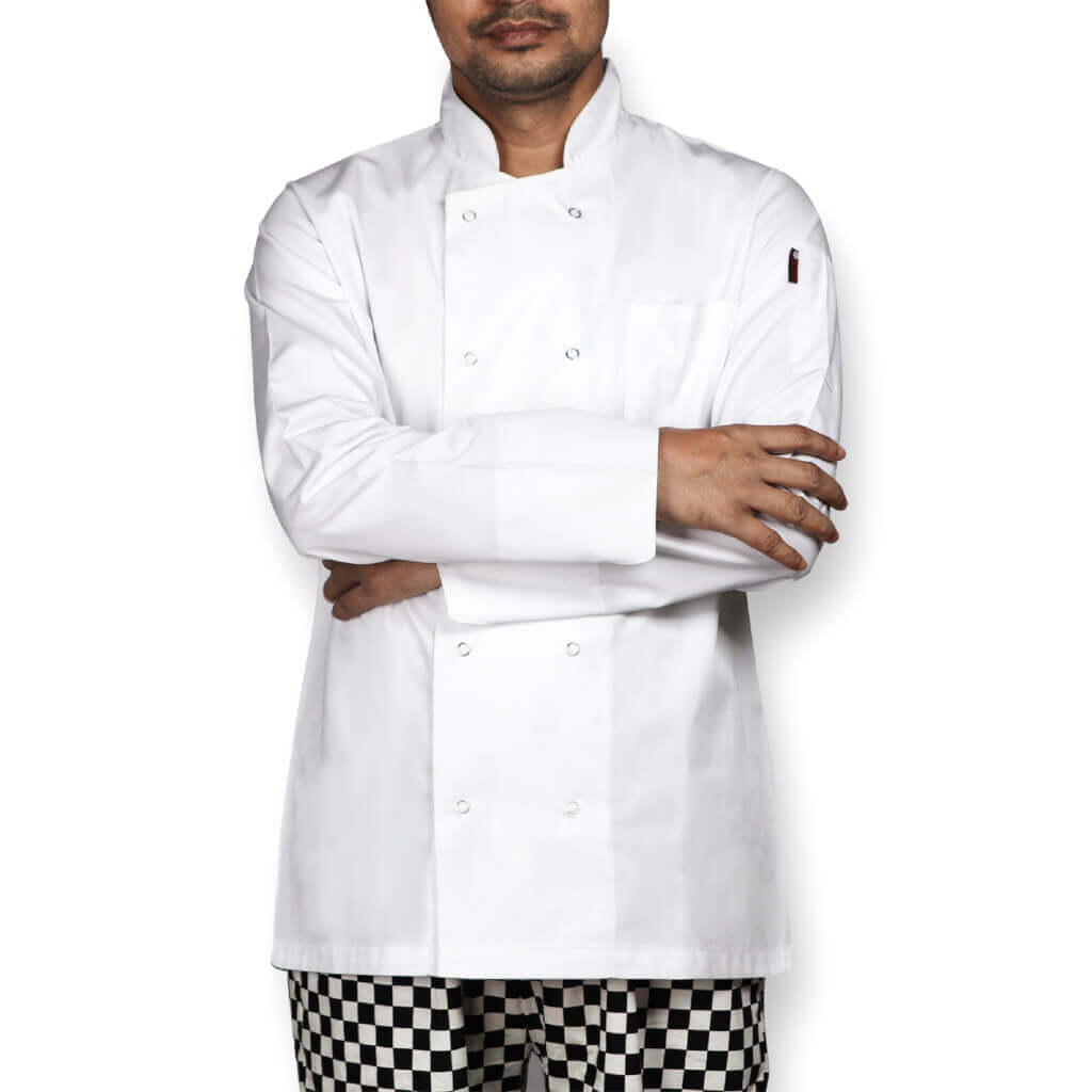 long sleev visible Chefs Jacket